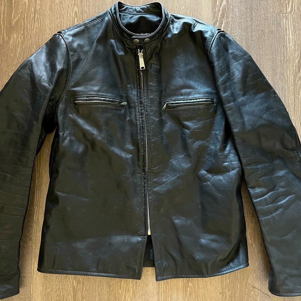 Vintage Harley Davidson Leather Motorcycle Jacket Men’s Sz XL 42